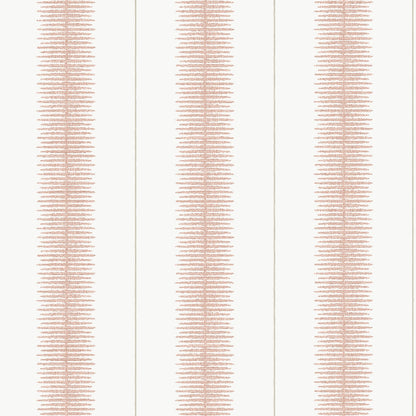 Tandem Stripe Wallpaper - Brick