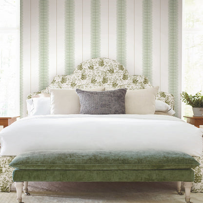 Tandem Stripe Wallpaper- Green