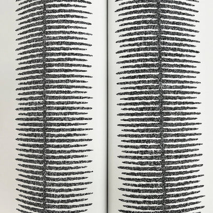 Tandem Stripe Wallpaper- Black
