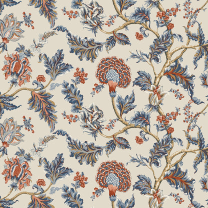 Monroe Wallpaper- Navy