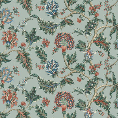 Monroe Wallpaper- Teal