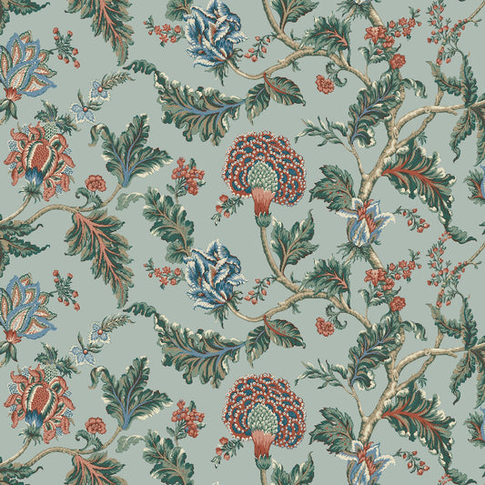 Monroe Wallpaper- Teal