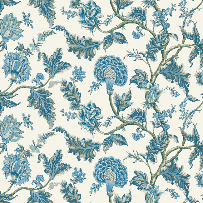 Monroe Wallpaper- Blue