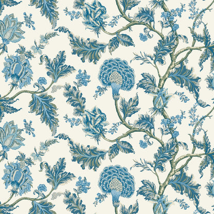 Monroe Wallpaper- Blue
