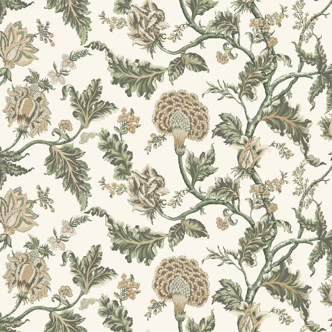 Monroe Wallpaper- Green