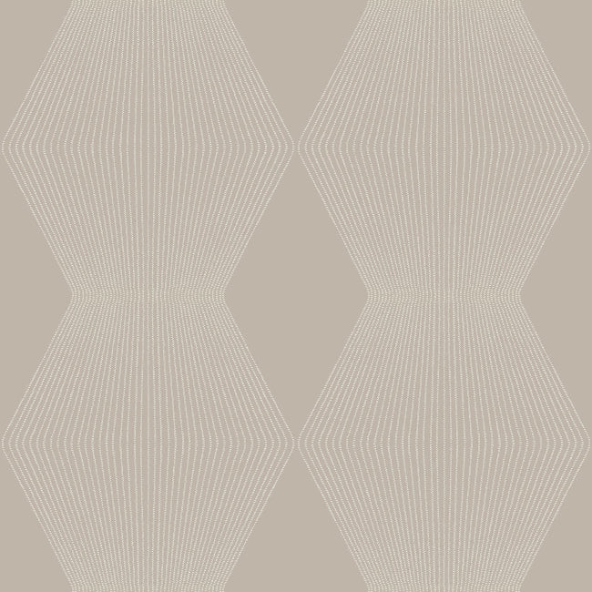 Diamond Legacy Wallpaper- Taupe