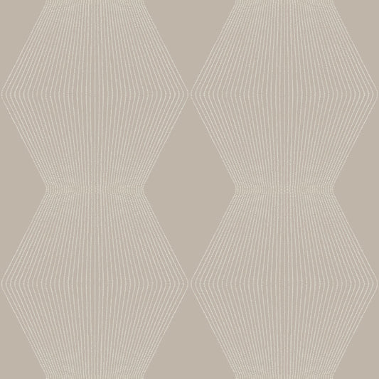 Diamond Legacy Wallpaper- Taupe