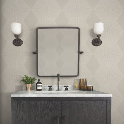 Diamond Legacy Wallpaper- Taupe