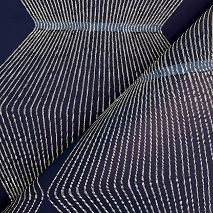 Diamond Legacy Wallpaper- Navy