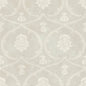 Royal Damask Wallpaper- Soft Grey