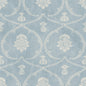 Royal Damask Wallpaper- Blue