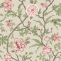 Courtyard Botanical Wallpaper- Pink