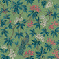 Peacock Estate Wallpaper- Green