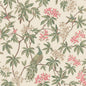 Peacock Estate Wallpaper- Cream