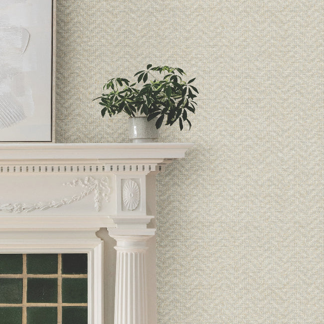 Regent Wallpaper- Soft Grey