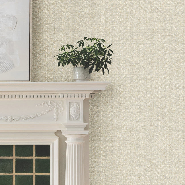 Regent Wallpaper- Soft Beige