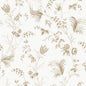 Floral Lace Wallpaper- Taupe