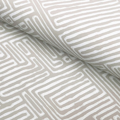 Passages Wallpaper- Taupe