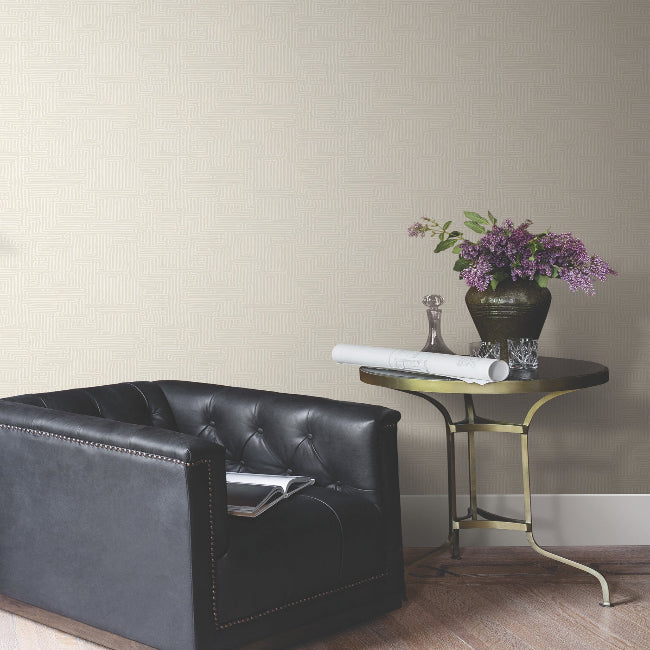 Passages Wallpaper- Cream