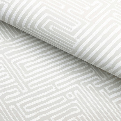 Passages Wallpaper- Grey
