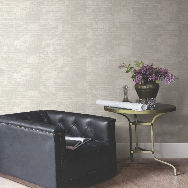 Passages Wallpaper- Grey