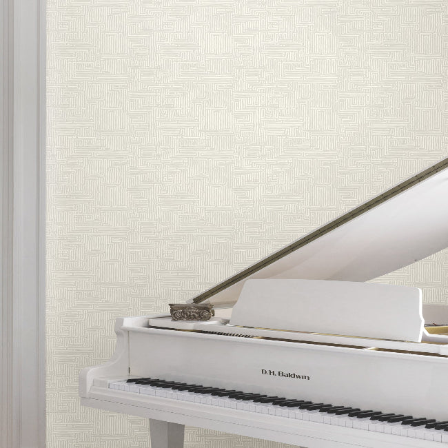 Passages Wallpaper- Grey