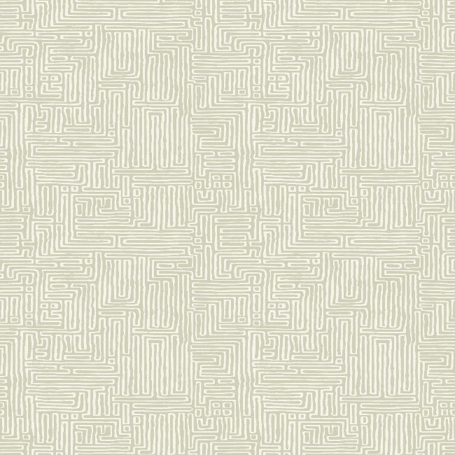 Passages Wallpaper- Green