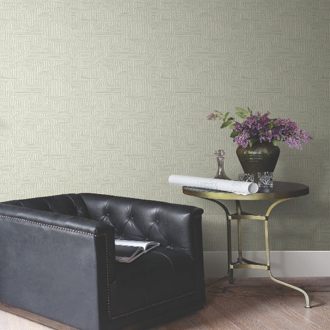 Passages Wallpaper- Green