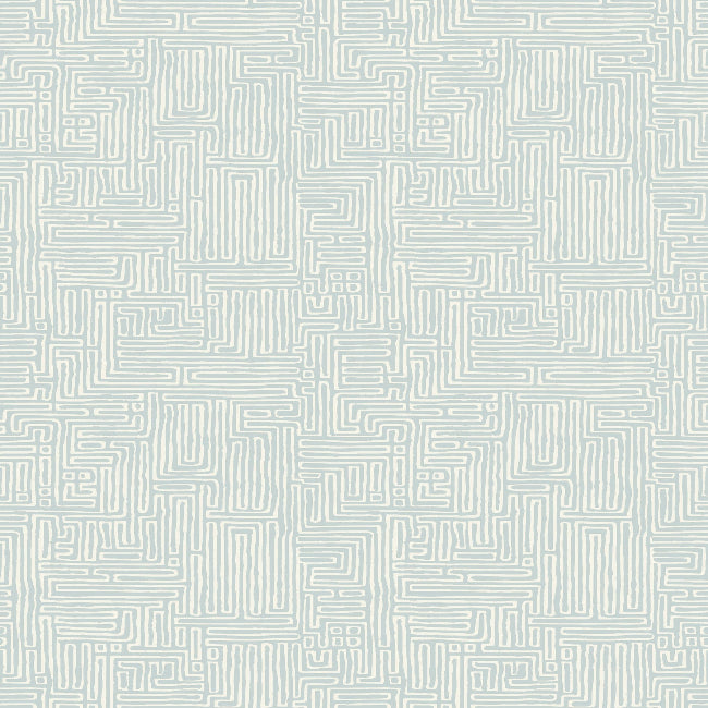 Passages Wallpaper- Blue