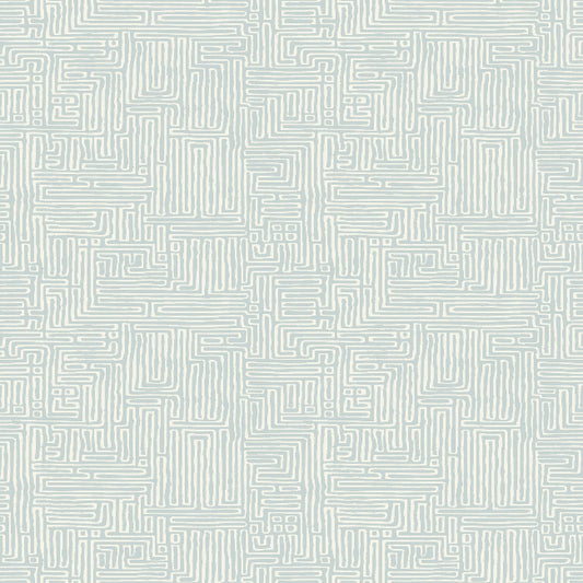 Passages Wallpaper- Blue
