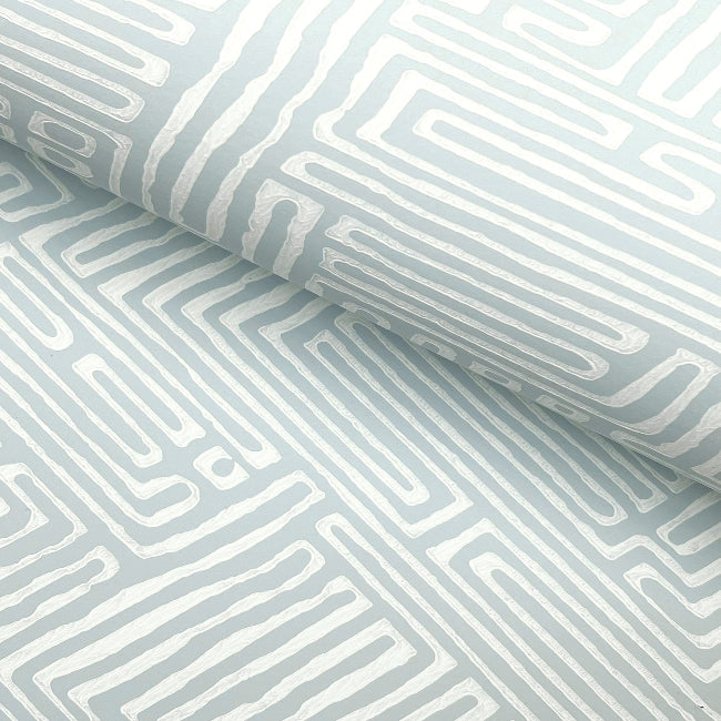 Passages Wallpaper- Blue