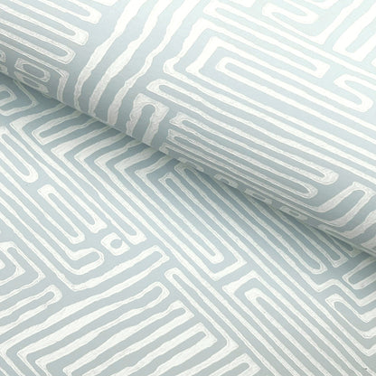 Passages Wallpaper- Blue