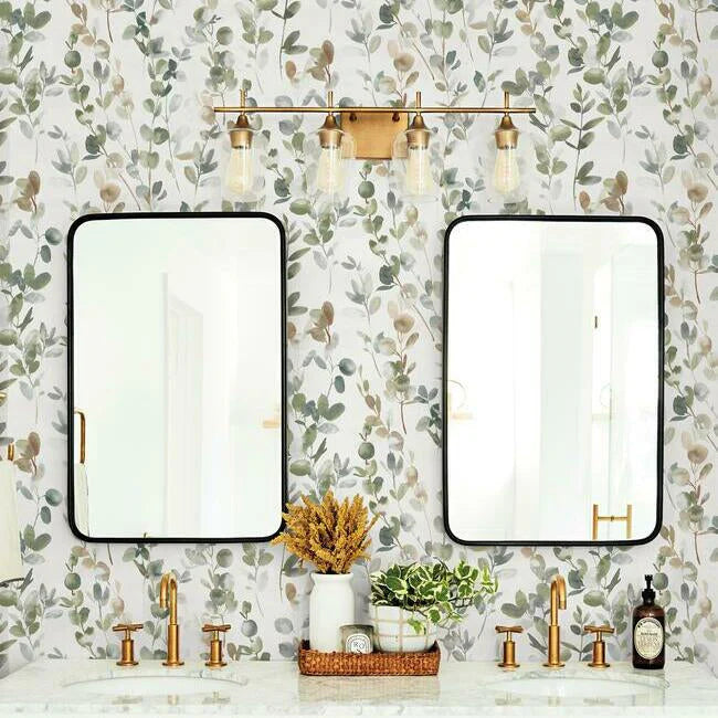 Joyful Eucalyptus Wallpaper (Green)