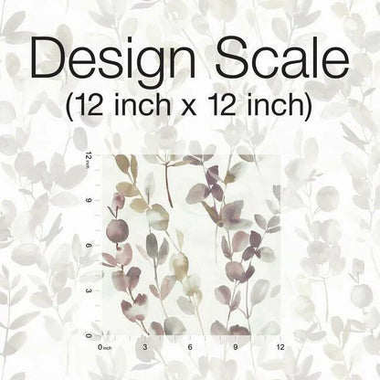 Joyful Eucalyptus Wallpaper (Plum)