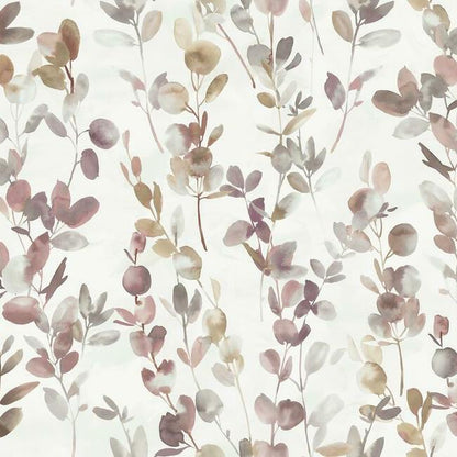 Joyful Eucalyptus Wallpaper (Plum)