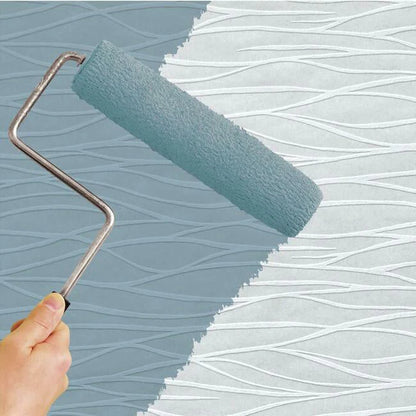 Organic Waves Wallpaper (White)