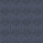 Palm Thatch Wallpaper- Navy