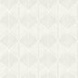 Palm Thatch Wallpaper- White/Grey