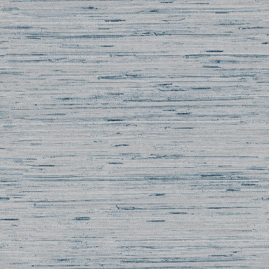 Lustrous Grasscloth Wallpaper- Light Grey/Blue
