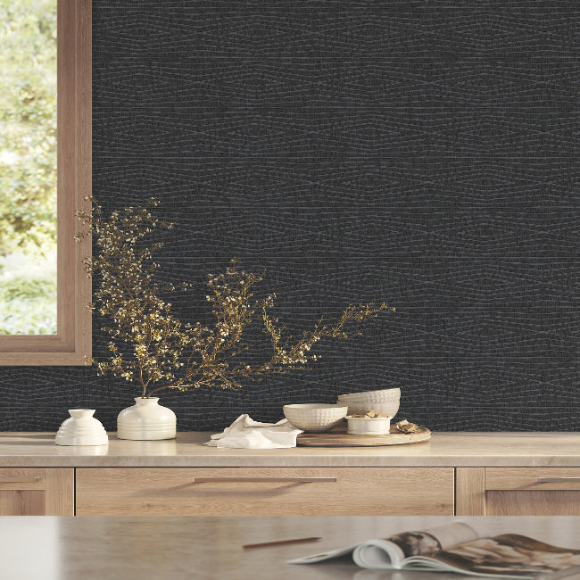 Daystone Wallpaper- Black