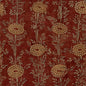 French Marigold Wallpaper- Red & Gold