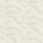 Morning Shell Wallpaper- White & Silver