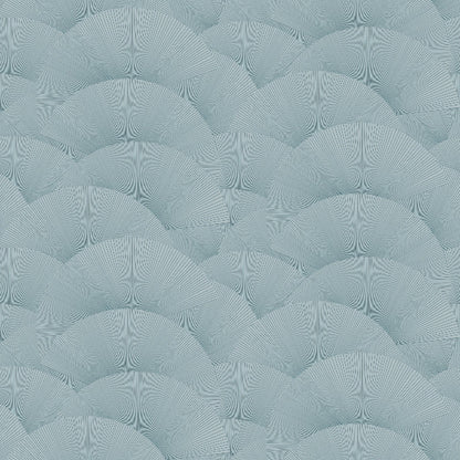 Morning Shell Wallpaper- Blue
