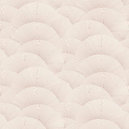 Morning Shell Wallpaper- Blush
