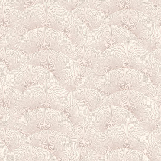 Morning Shell Wallpaper- Blush