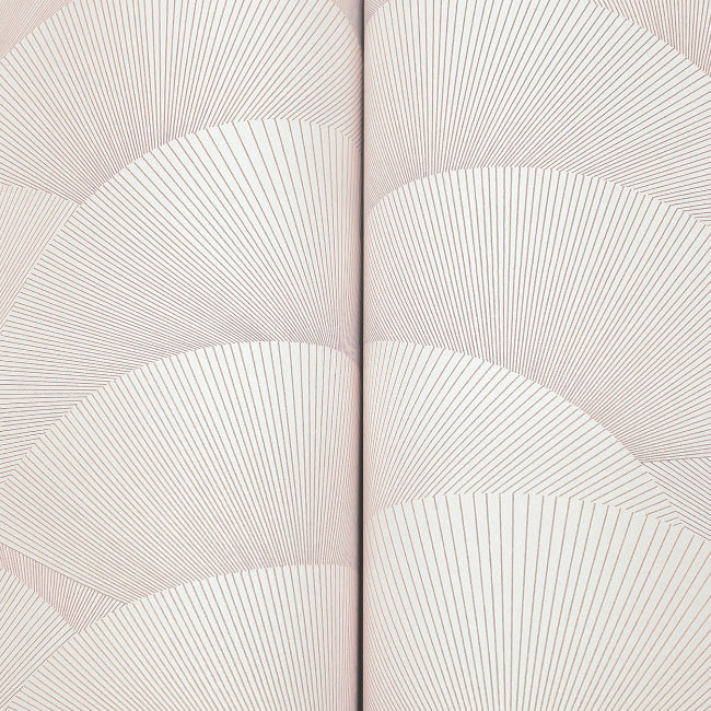 Morning Shell Wallpaper- Blush
