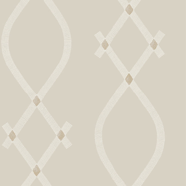 Ellena Wallpaper- Light Grey
