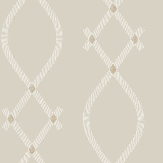 Ellena Wallpaper- Light Grey