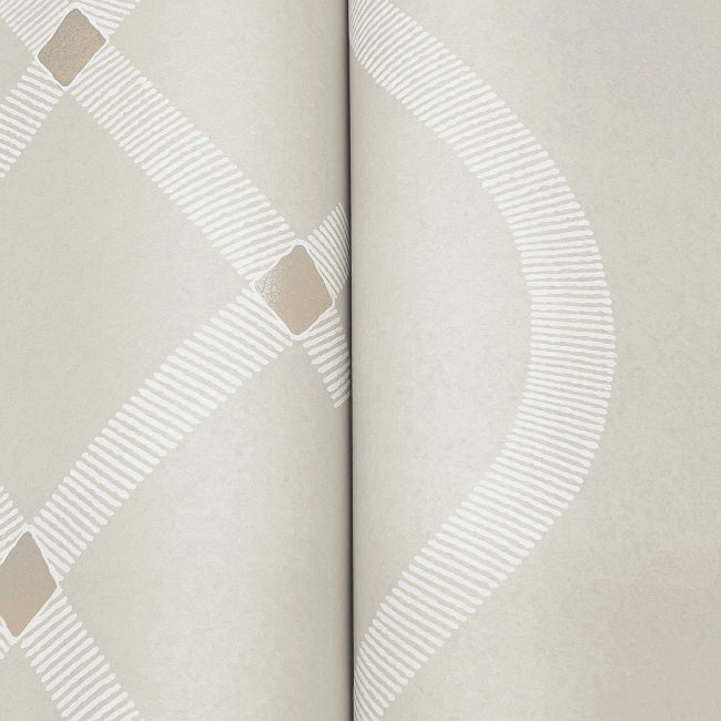 Ellena Wallpaper- Light Grey