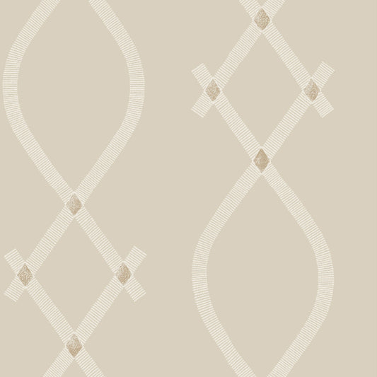 Ellena Wallpaper- Beige